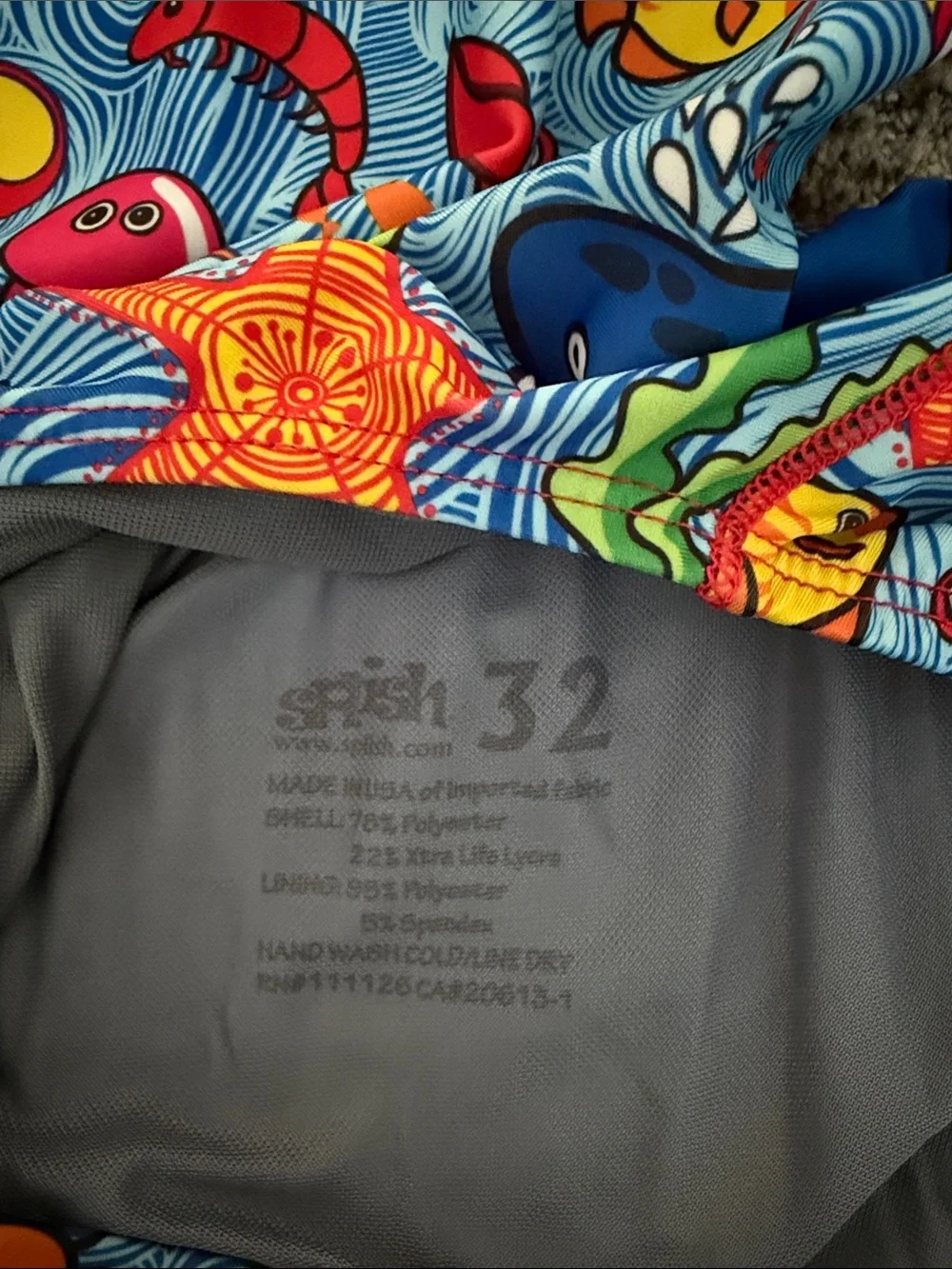 Splish Ocean Printed One Piece - Picture 2 of 2
